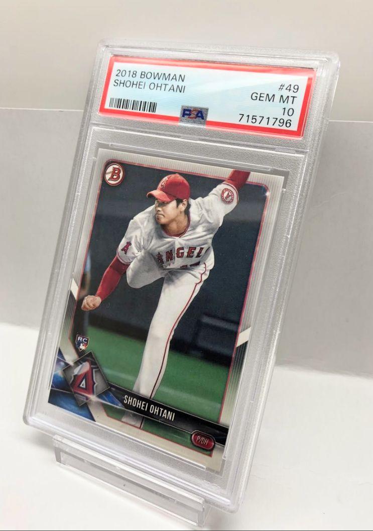 美品【PSA10鑑定済】大谷翔平 2018 Bowman ルーキー #49 RC