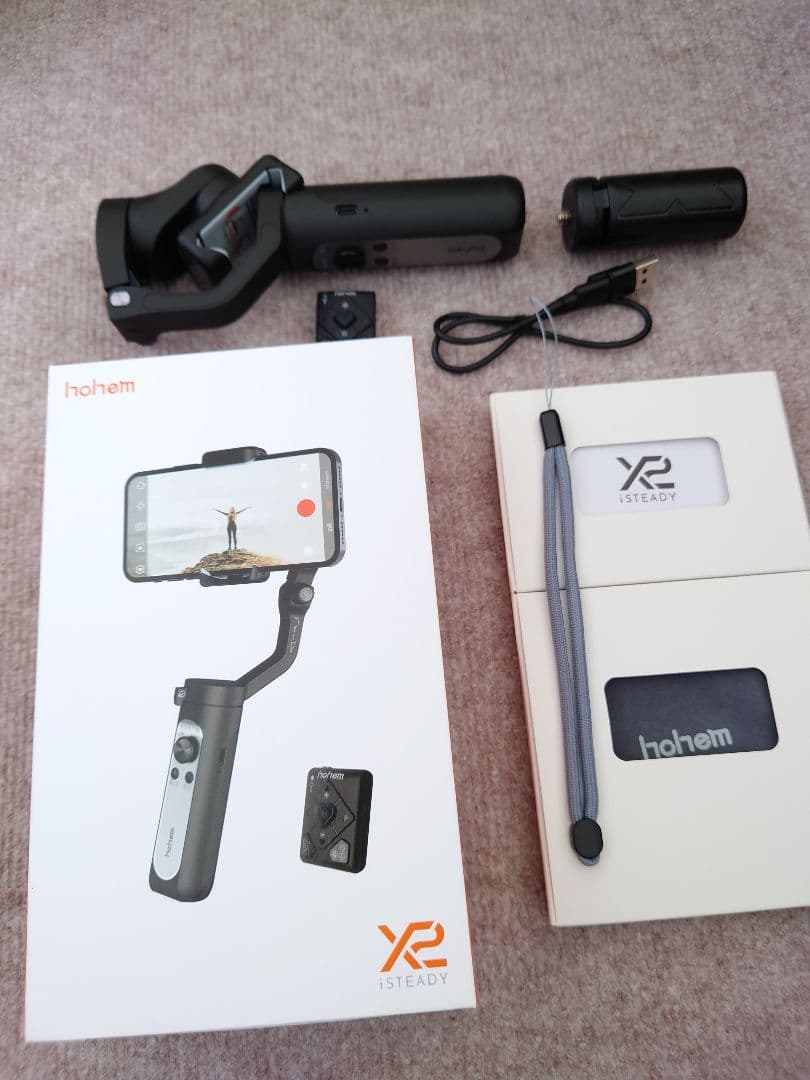 早い者勝ち hohem iSTEADY X2 スマホ用ジンバル スタビライザー 自撮り