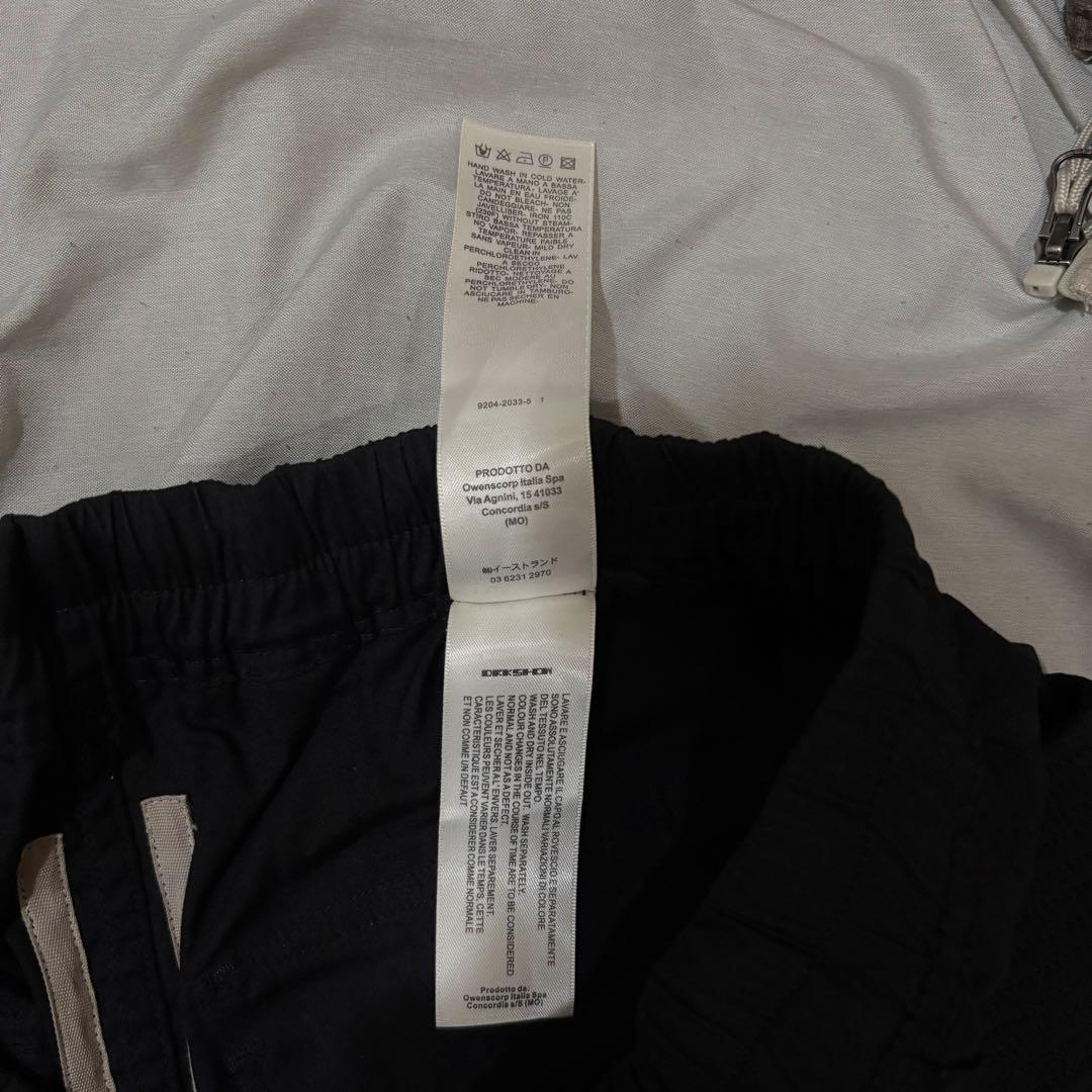 新品Rick Owens Creatch クリーチ カーゴパンツ ブラック S