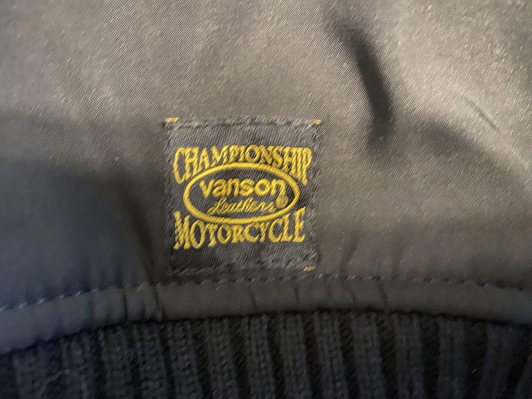 VANSON LEATHERS バイクジャケット 黒