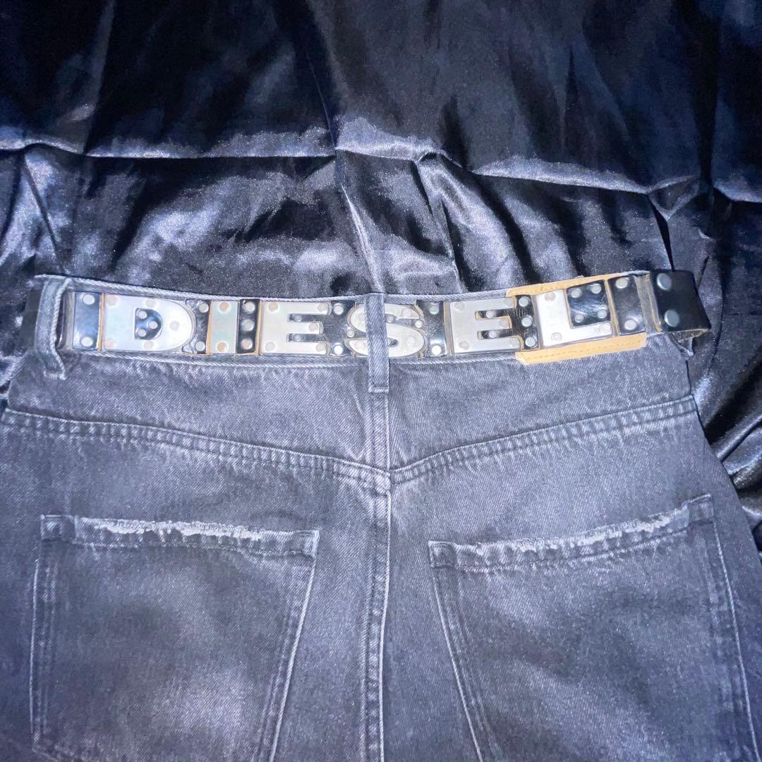00s DIESEL archiveスタッズベルト