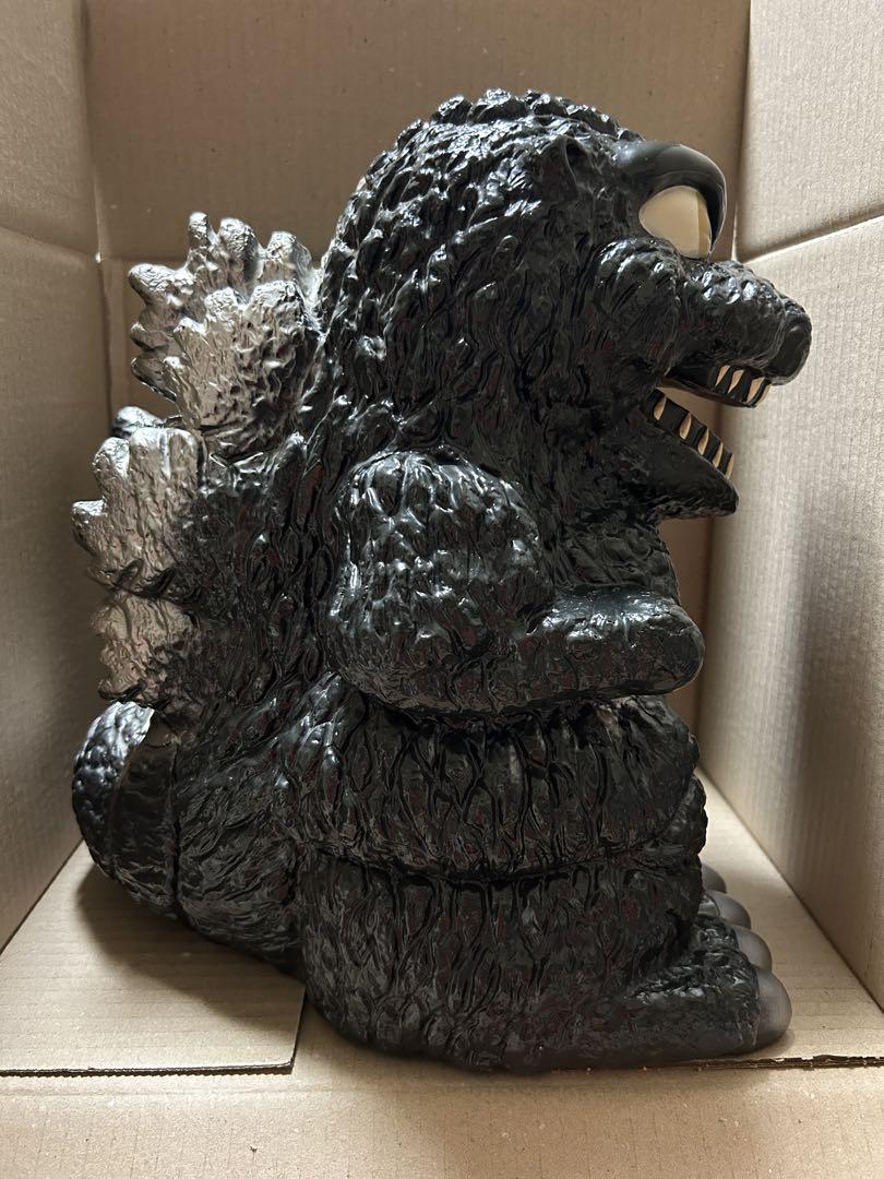 ゴジラ　ソフビ　ビッグ貯金箱　1994年