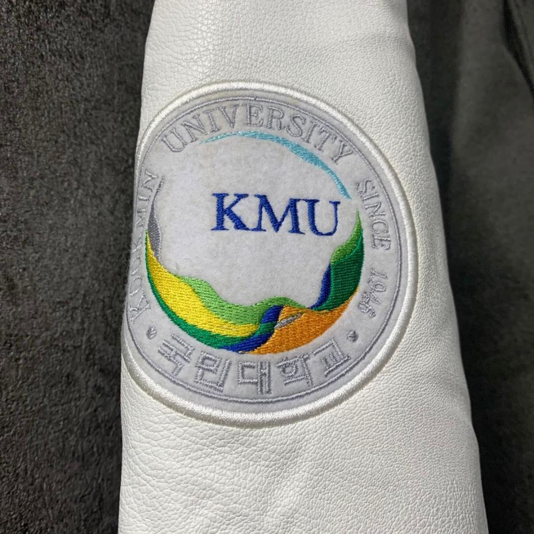 Mサイズ 韓国　大学　カレッジジャケット　KOOKMIN UNIVERSITY