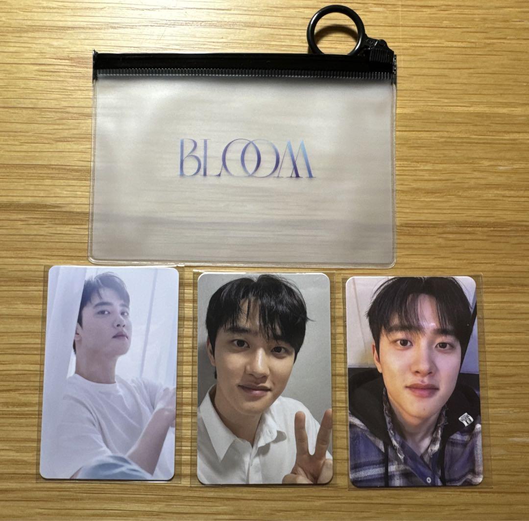 EXO D.O. ギョンス　Bloom トレカ 特典 EXO D.O ギョンス BLOOM トレカ 入場特典 会場限定 - メルカリ