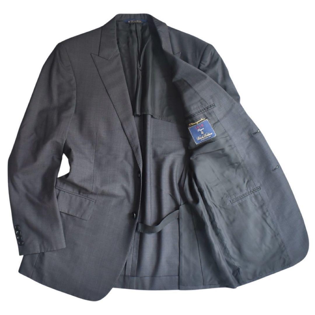 Brooks Brothers テーラードジャケット XLグレー ピークドラペル