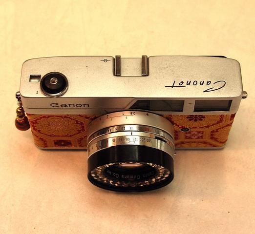 【整備済・完動美品】35ｍｍフイルムカメラ　キャノネット　です。