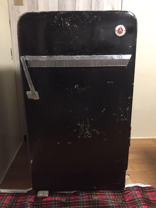 MITSUBISHI冷蔵庫MR-110E三菱アンティークレトロ1959年製レア！