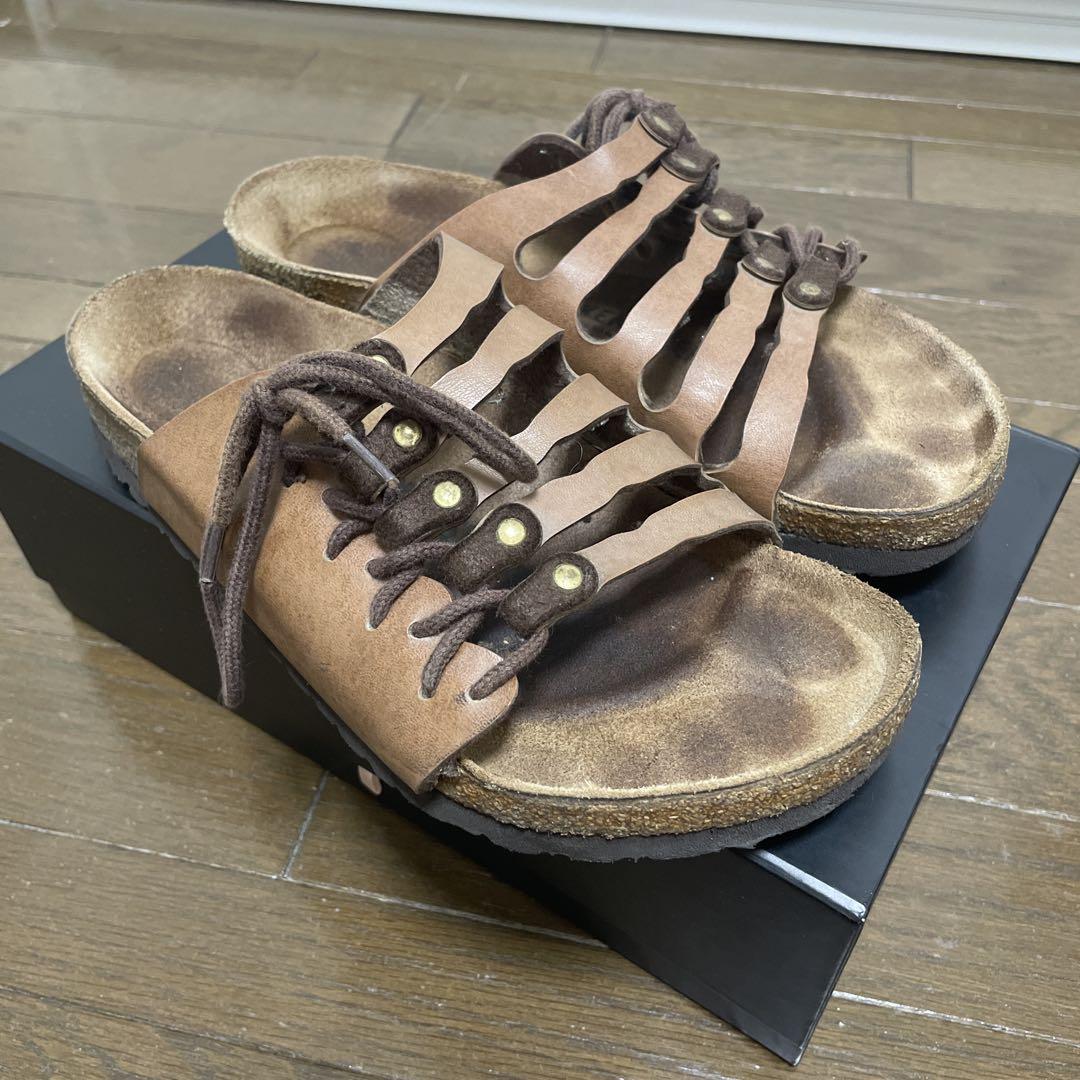 ビルケンシュトック BIRKENSTOCK ブラウン サンダル 40 26.0