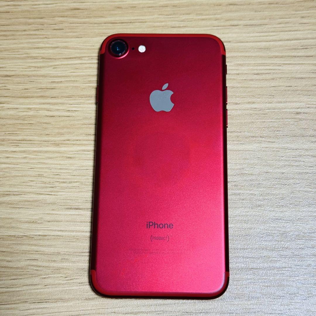 iPhone 7 128GB SIMフリー product RED - メルカリ