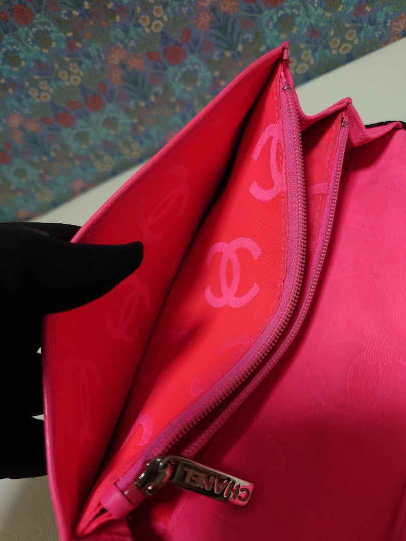 CHANEL カンボンライン長財布