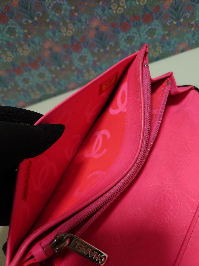 CHANEL カンボンライン長財布