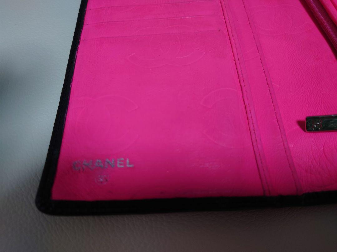 CHANEL カンボンライン長財布