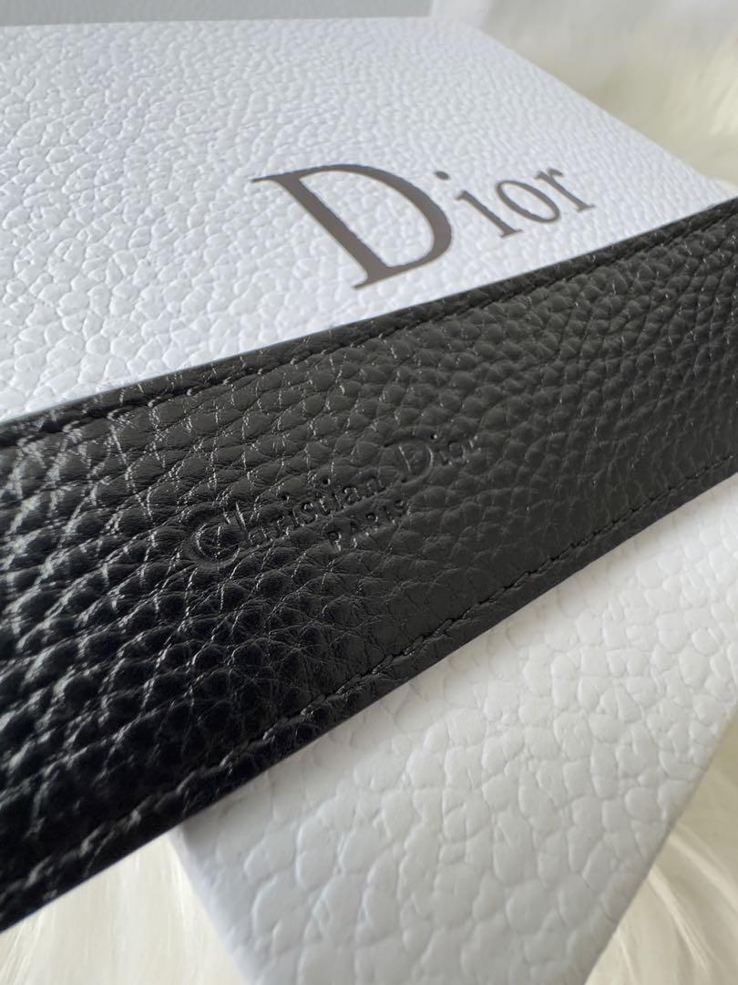 正規品☆ Dior ロゴ入りキャンバスベルト