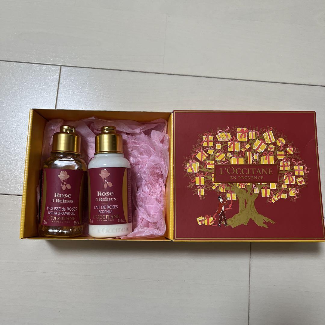 【新品】ロクシタン　ローズ　シャワージェル/ボディミルク　4本セット L'OCCITANE - 【3/31まで】新品 ロクシタン ローズ ボディジェル