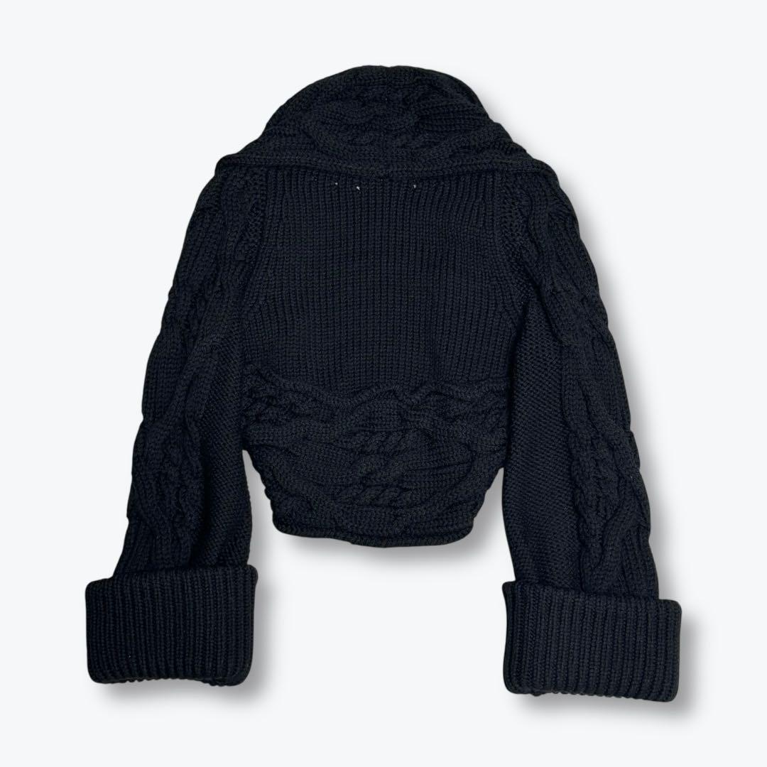 VALENTINO HIVER 2008 wool knit jacket