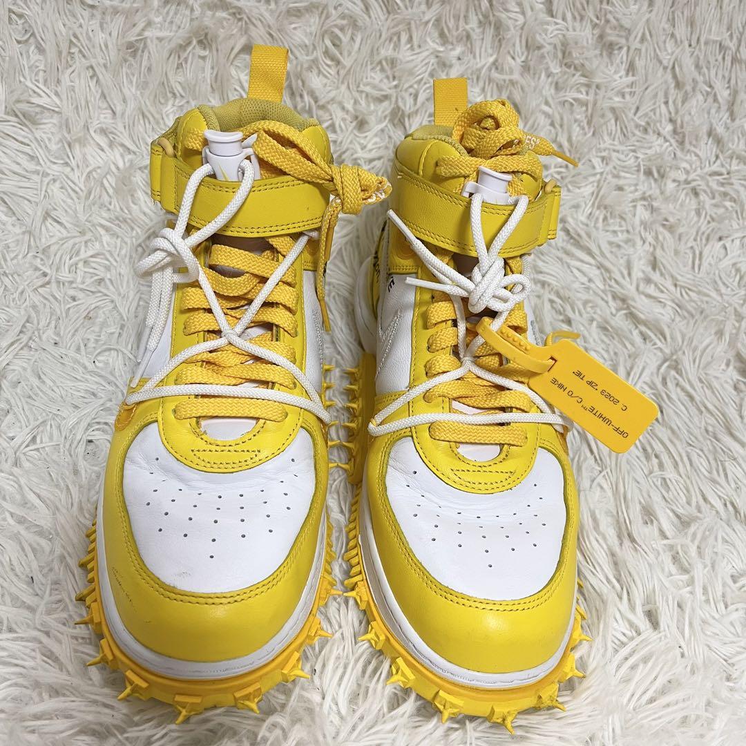 Off-White × NIKE コラボシューズ AirForce 1 Mid