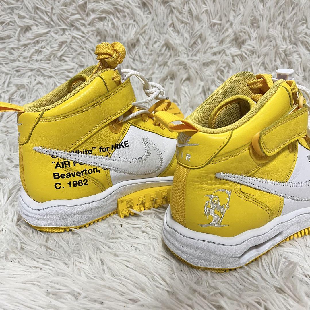 Off-White × NIKE コラボシューズ AirForce 1 Mid