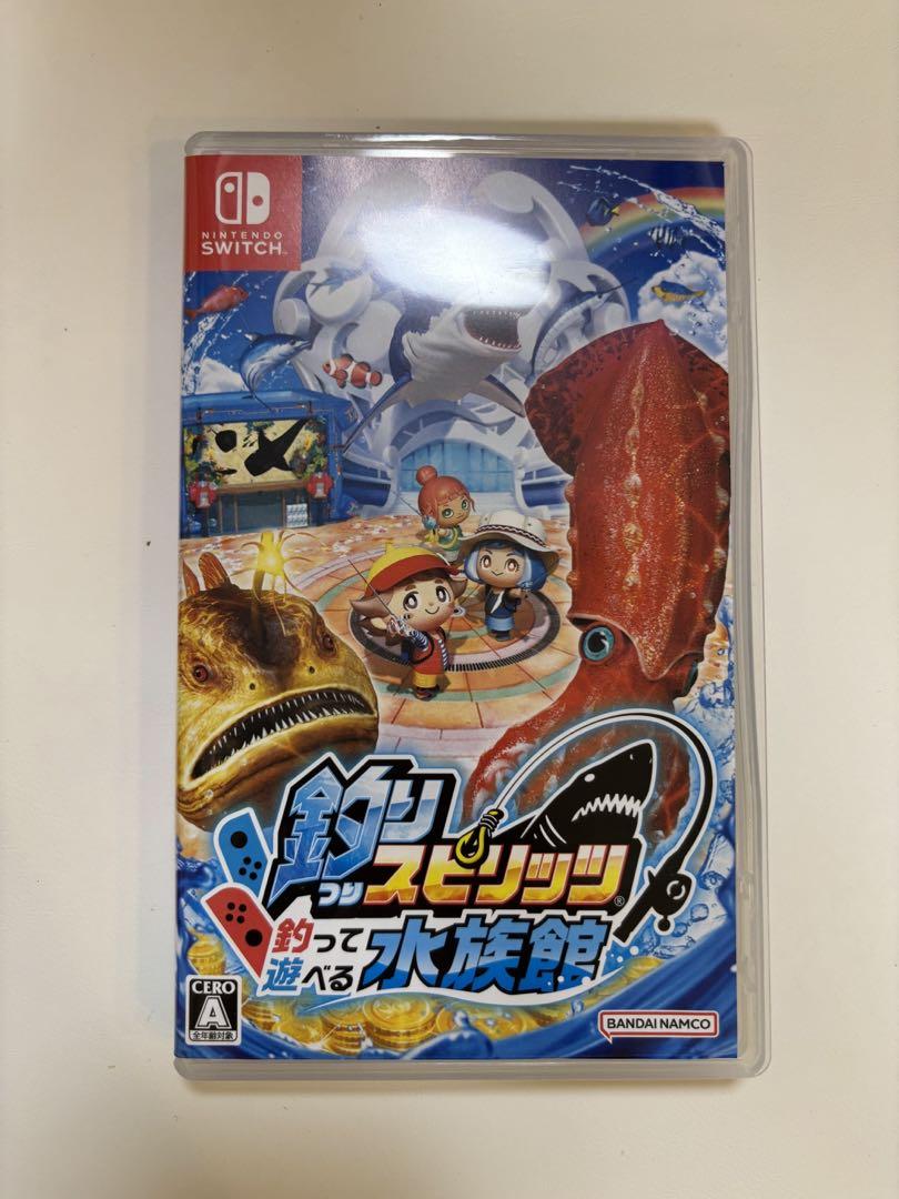 極美品★switch 釣りスピリッツ水族館　専用サオコン　セット