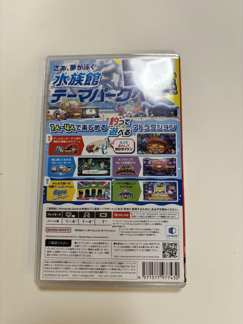 極美品★switch 釣りスピリッツ水族館　専用サオコン　セット