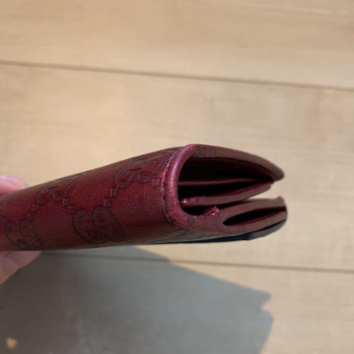 GUCCI シマレザー ラブリーハート レッド OaJnY-m70198676442 グッチ 長財布 GG 大得価お得