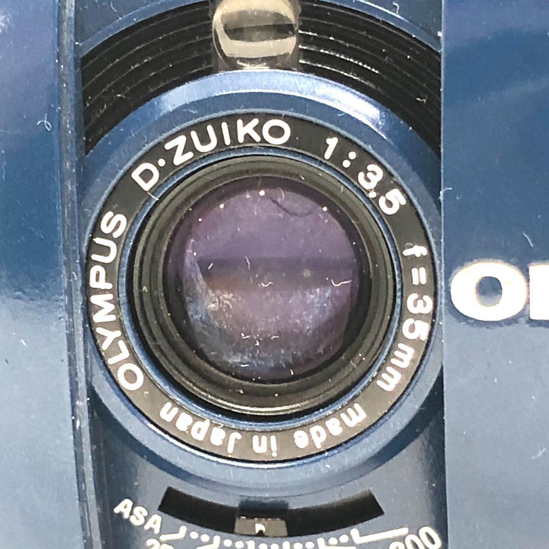 【C6545】OLYMPUS XA2 + A11【ブルー】 フイルムカメラ