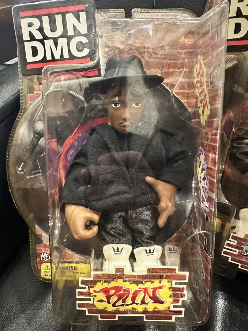 RUN DMC アクションフィギュア 3体セット Amazon.co.jp: MEZCO製 Run-D.M.C.フィギュア3体SET ラップ
