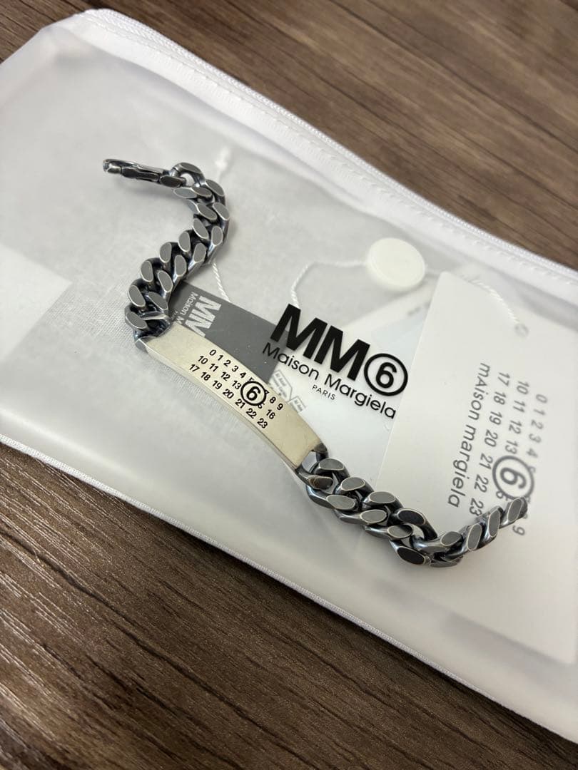 MM6 Maison Margiela ID チェーンブレスレット