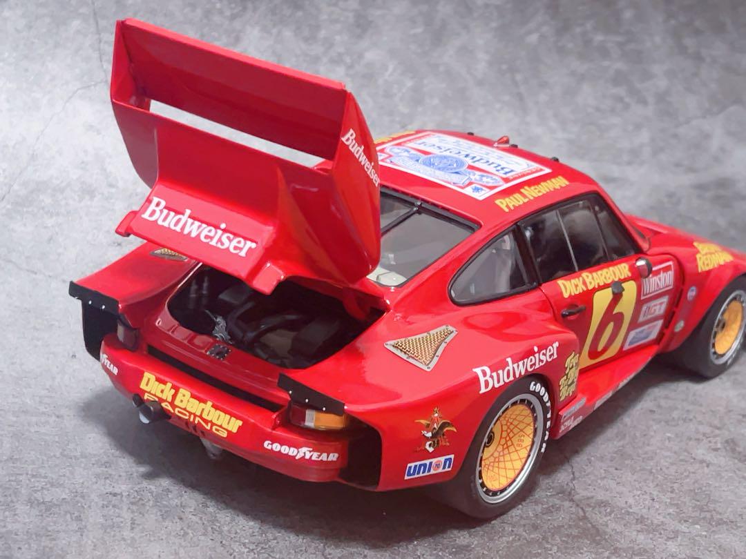【予約中！】 Budweiser ターボ 935 ポルシェ 1/18 エグゾト No.6 メルカリ - ミニカー