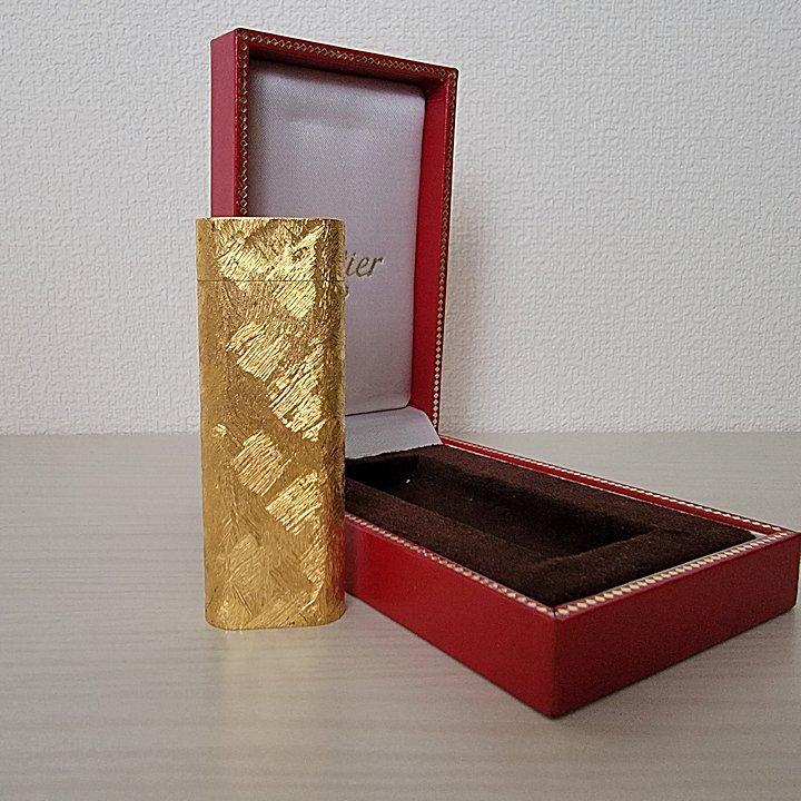 Cartier カルティエ ライター ガスライター オーバル ゴールド