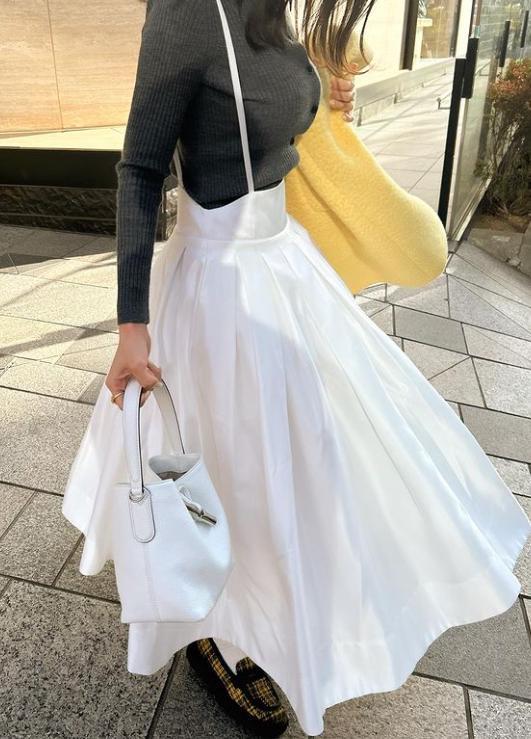 Bibiy. ホワイトスカート(ASHLEY SUSPENDER SKIRT) - メルカリ Bibiy. ホワイトスカート(ASHLEY SUSPENDER SKIRT) - メルカリ