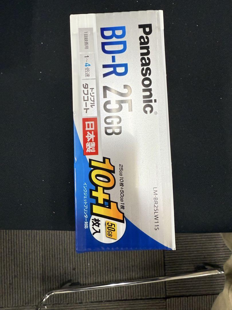 【④点まとめ販売】 Panasonic BD-R 25GB 10+1枚セット