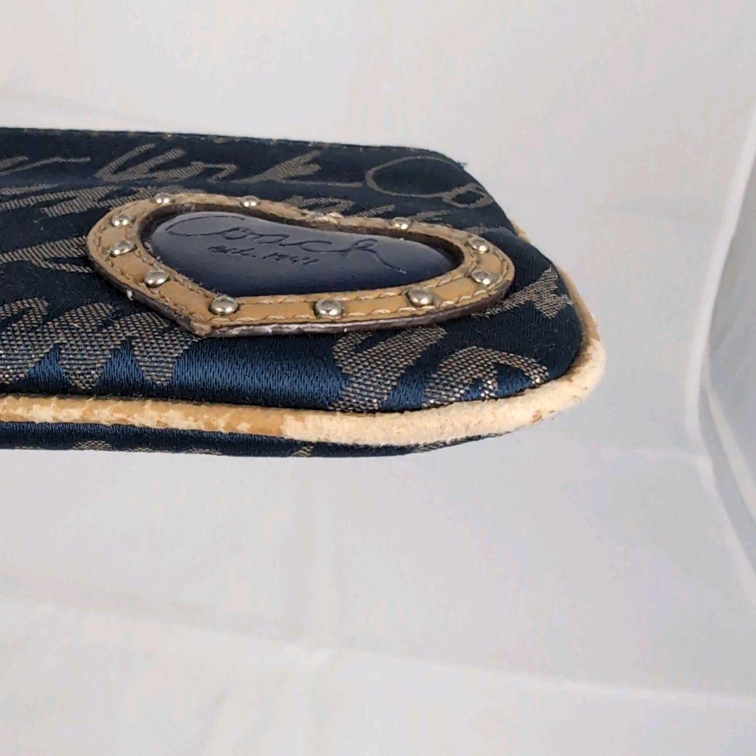 COACH 3点セット ショルダーバッグ 財布 ポーチ ポピー ハート