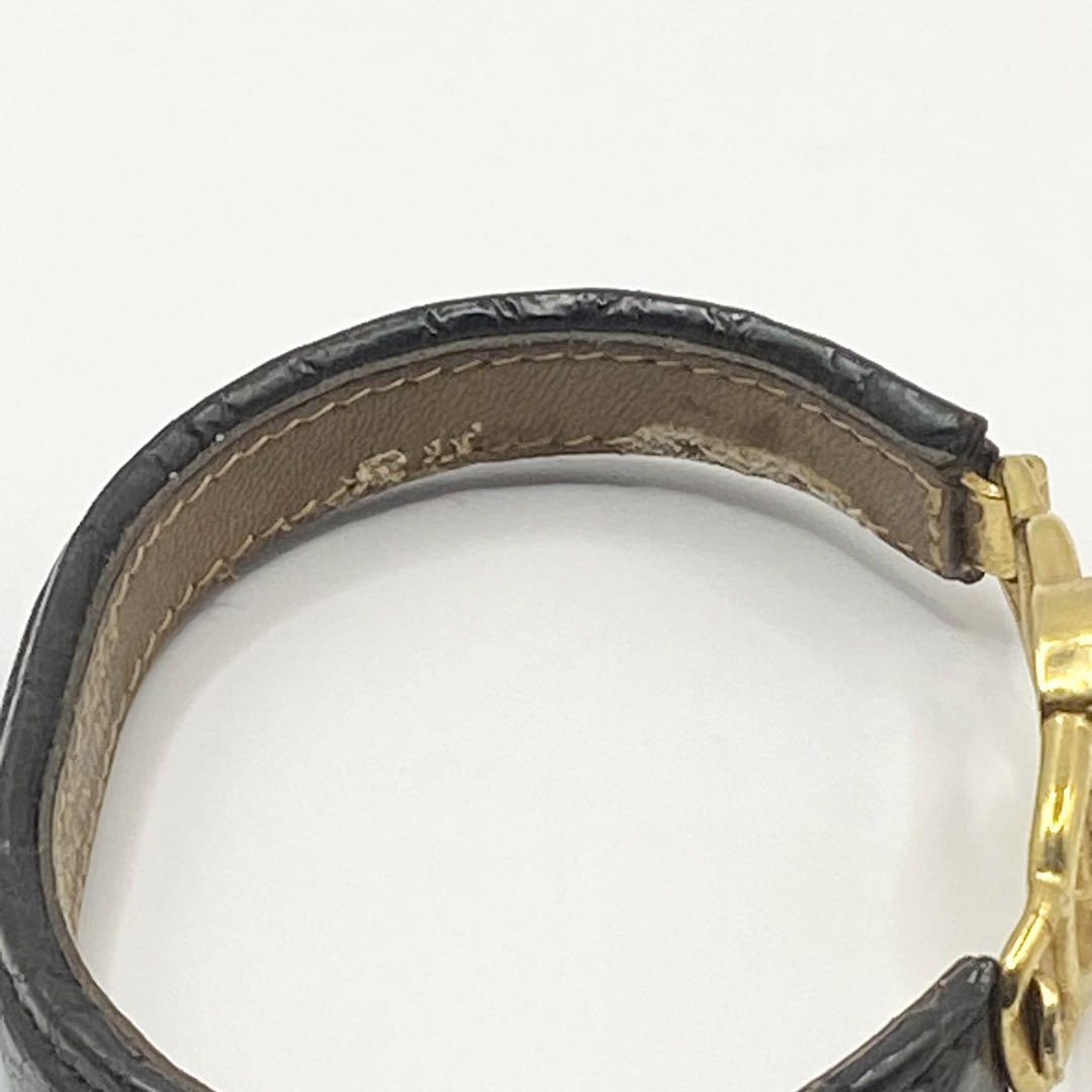 CELINE●ブレスレット●馬車金具●ホース●レザー●ブラウン●