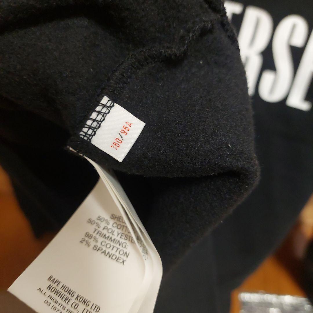 AAPE BY A BATHING APE トレーナー　スウェット　黒