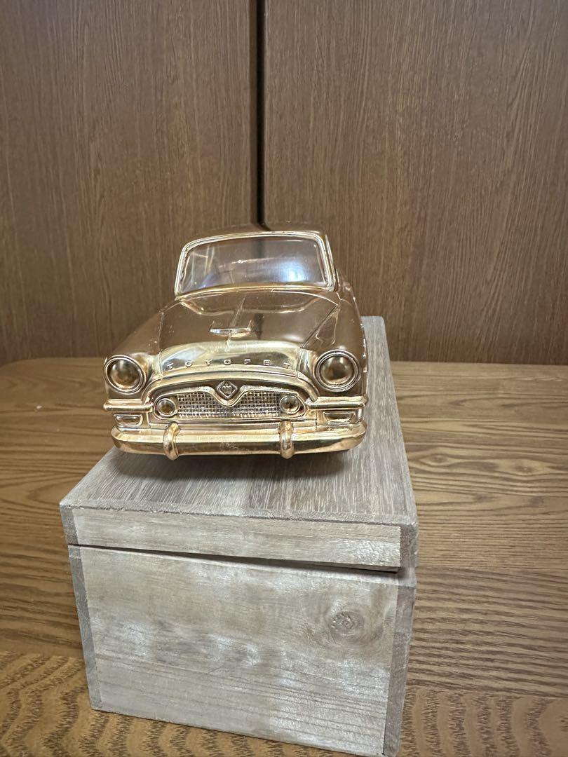ゴールド ミニカー 木製ケース付き