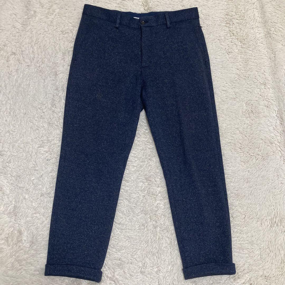 ZARA【美品】comfort knit コンフォート キント 紺 ネイビー