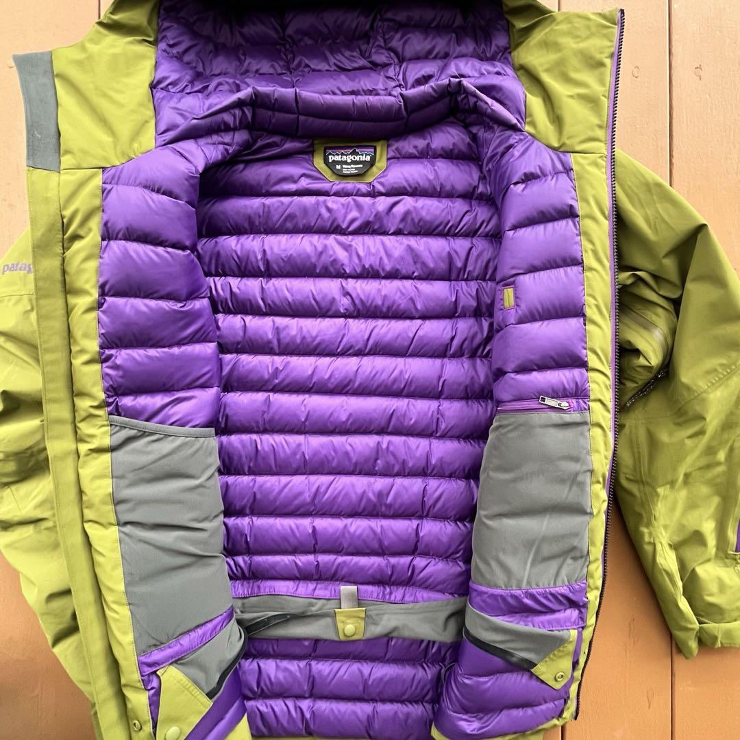 希少　patagonia パタゴニア　ダウン　ジャケット　スノーボード　ウェア