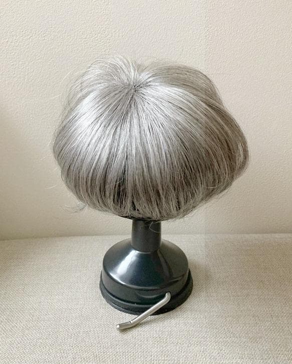 フォンテーヌ トップピース BP833 Mサイズ プラチナカラー 白髪70% フォンテーヌ トップピース BP833 Mサイズ プラチナカラー 白髪70%