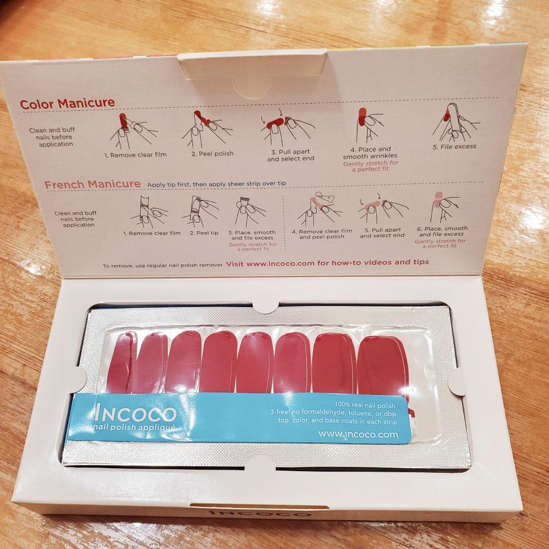 【ハワイ INcoco】 ネイルシール 8サイズ×2シート13枚セットBOX