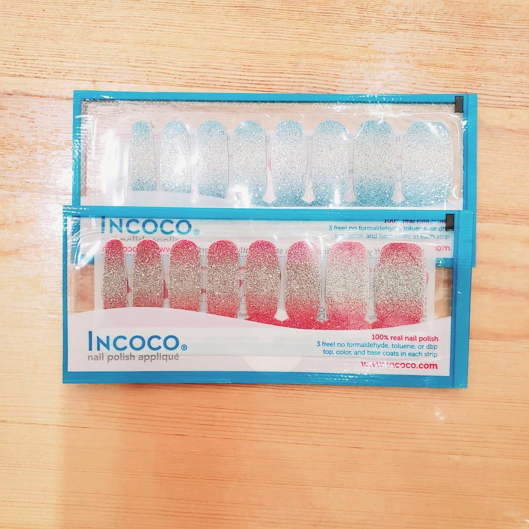 【ハワイ INcoco】 ネイルシール 8サイズ×2シート13枚セットBOX