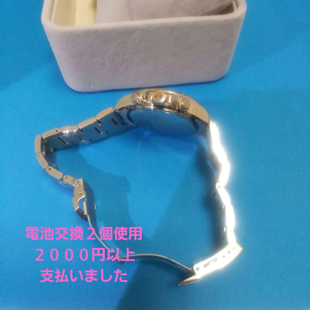 ♦Sevrーwolf→多軸フアション10気圧防水時計です♦️電池交換しました