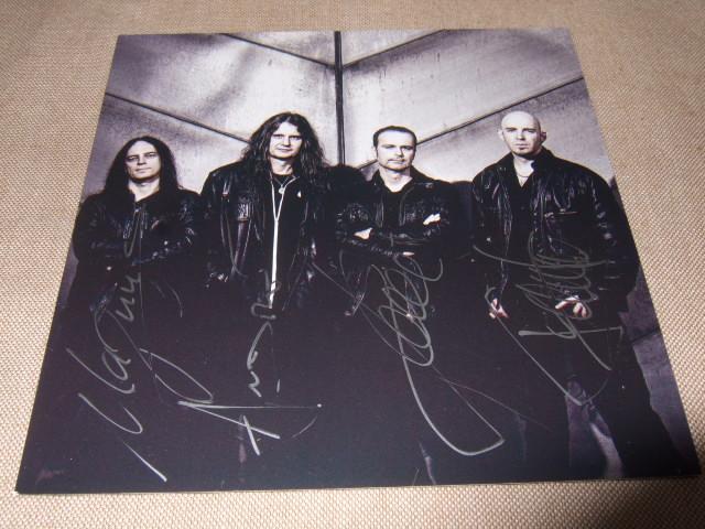 BLIND GUARDIAN,サイン入りカード,ブラインド・ガーディアン, 新品 BLIND GUARDIAN,直筆サイン入り,ブラインド・ガーディアン, 新品
