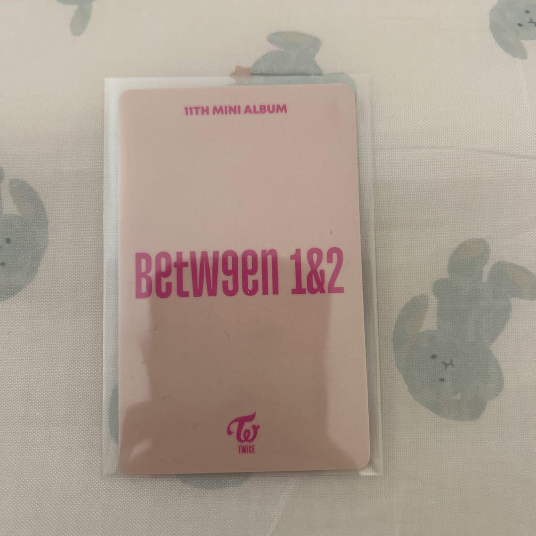 twice モモ between 1&2 特典トレカ ラキドロ