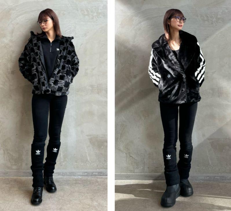 Quon　　★新品★adidas★日本公式品★正規品★レッグウォーマー★黒