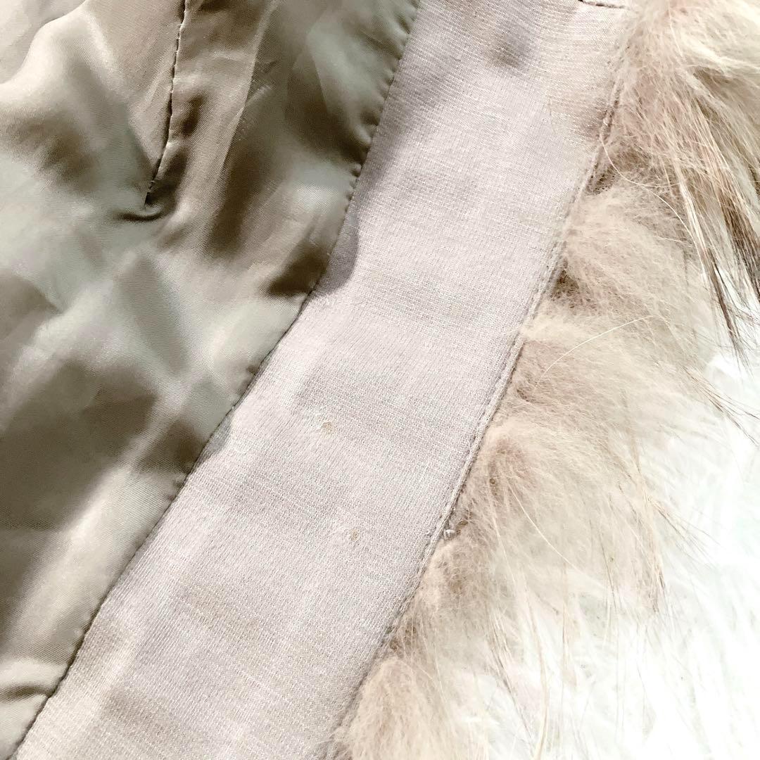 Theory セオリー フォックスファー ロングベスト ジレ フード