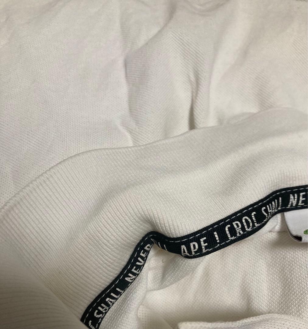 A BATHING APEエイプ✖️LACOSTE LIVE ラコステ ポロシャツ - メルカリ