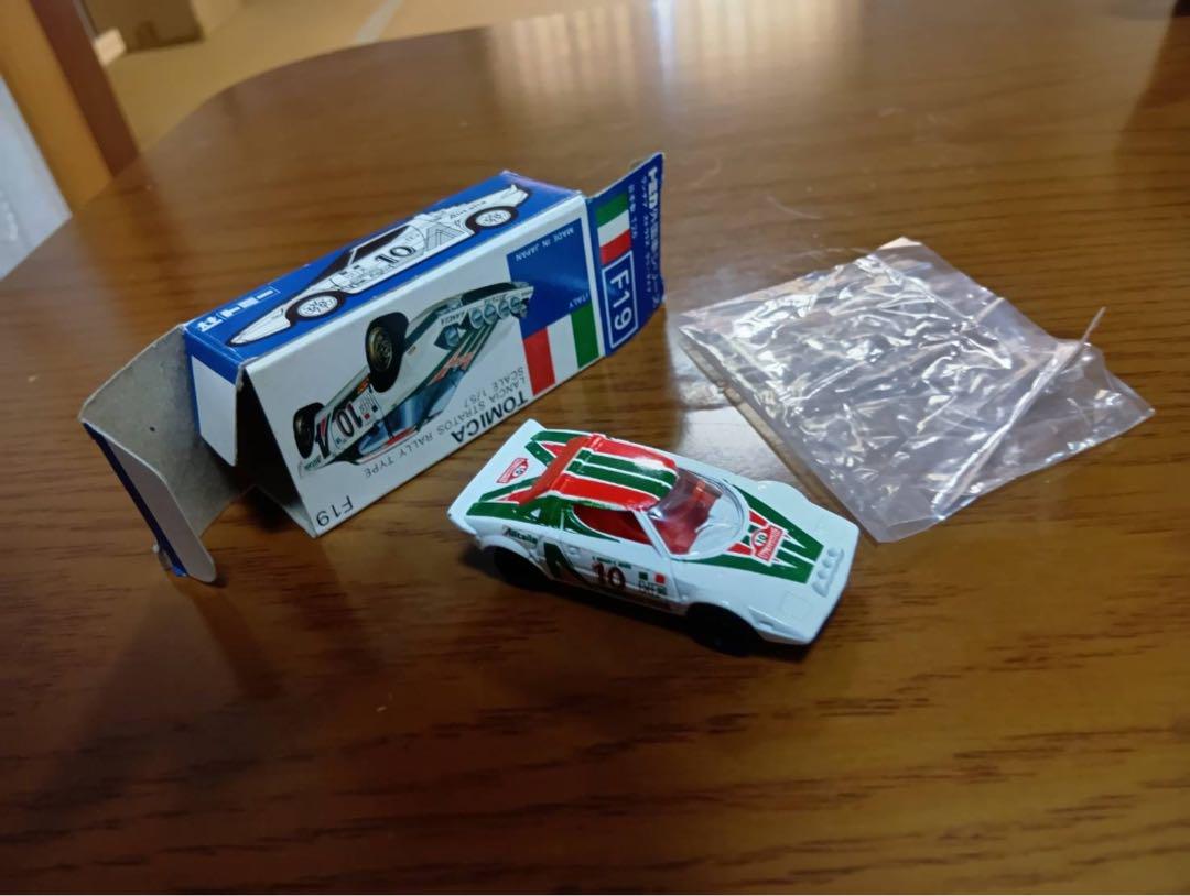 トミカ　外国車シリーズ　ランチア　ストラトス　ラリータイプ　1/57