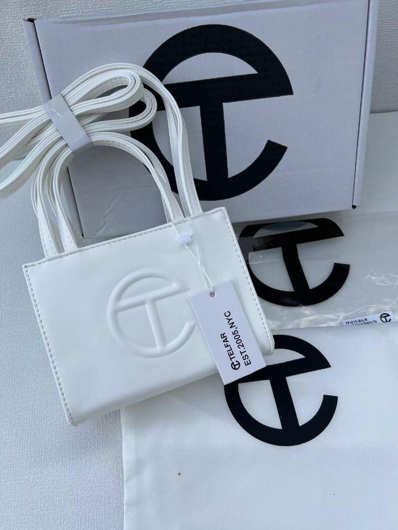 新品未使用 Telfar テルファー スモールショッピングバッグ ホワイト