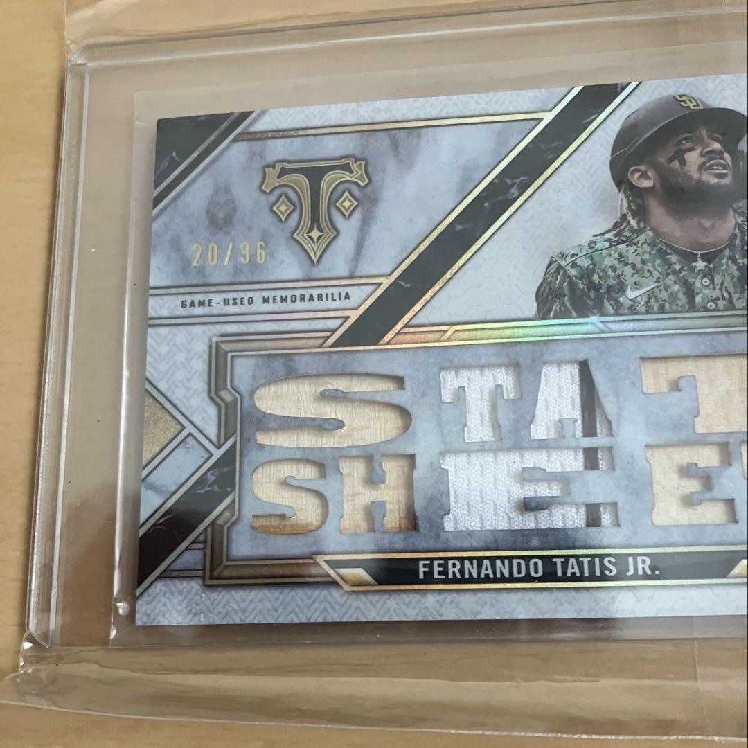 2021topps フェルナンドタティスJr.選手ジャージーカード36枚限定 2021topps フェルナンドタティスJr.選手ジャージーカード36枚