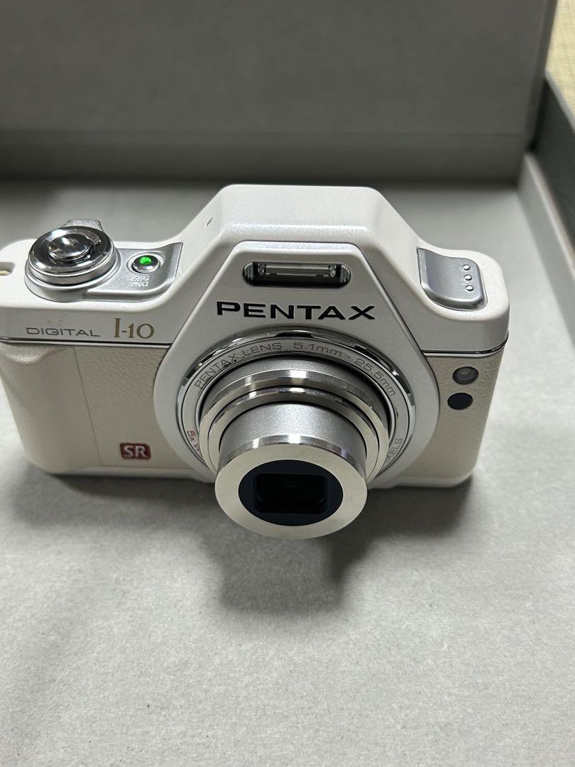 【レトロ可愛い】PENTAX DIGITAL optio I-10 ホワイト